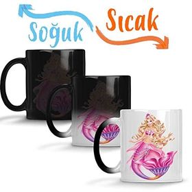 Baskı Dükkanı Barbie 07 Sihirli Porselen Kupa