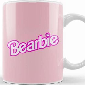 Baskı Dükkanı Barbie Bearbie Kupa
