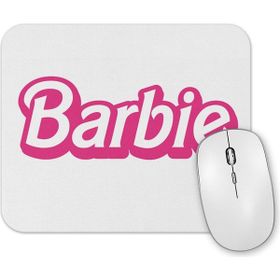 Baskı Dükkanı Barbie Logo Mouse Pad
