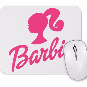 Baskı Dükkanı Barbie Logo Mouse Pad