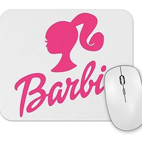 Baskı Dükkanı Barbie Logo Mouse Pad