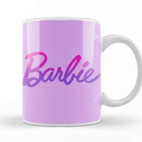 Baskı Dükkanı Barbie Purple Shade Logo Kupa