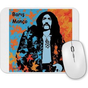 Baskı Dükkanı Barış Manço 02 Mouse Pad