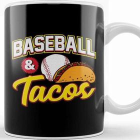 Baskı Dükkanı Baseball Tacos Funny Athlete Taco Obsessed Kupa