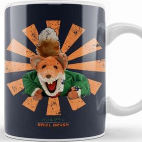 Baskı Dükkanı Basil Brush Retro Japanese Kupa