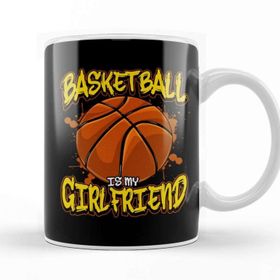 Baskı Dükkanı Basketball Girlfriend Kupa