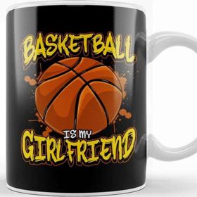 Baskı Dükkanı Basketball is My Girlfriend Funny Players Kupa