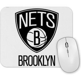 Baskı Dükkanı Basketbol Takımı Brooklyn Nets Mouse Pad