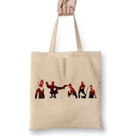 Baskı Dükkanı Bat Family Bez Çanta