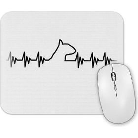 Baskı Dükkanı Batimentos Pug Köpek Mouse Pad