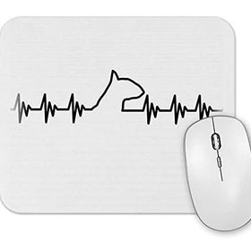 Baskı Dükkanı Batimentos Pug Köpek Mouse Pad