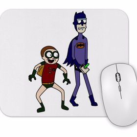 Baskı Dükkanı Batrick E Robin Morty Mouse Pad