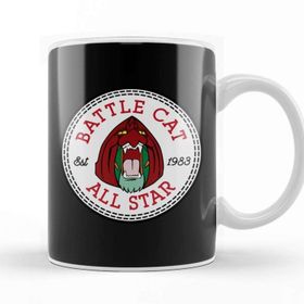 Baskı Dükkanı Battle Cat He Man All Star Converse Logo Kupa