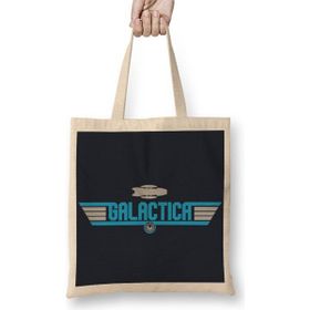 Baskı Dükkanı Battlestar Galactica Bez Çanta