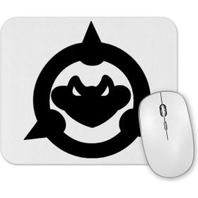 Baskı Dükkanı Battletoads Logo Preta Mouse Pad