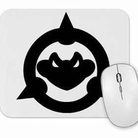 Baskı Dükkanı Battletoads Logo Preta Mouse Pad