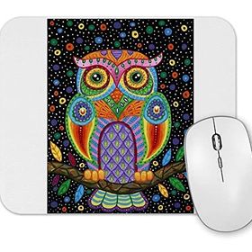 Baskı Dükkanı Baykuş 7 Mouse Pad