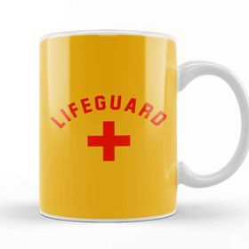 Baskı Dükkanı Baywatch Lifeguard Red Kupa
