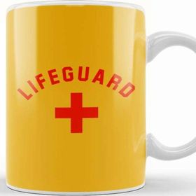 Baskı Dükkanı Baywatch Lifeguard Red Kupa