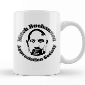 Baskı Dükkanı Baywatch Mitch Buchannon Appreciation Society the Rock Kupa