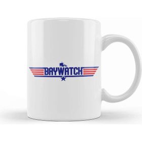 Baskı Dükkanı Baywatch Top Gun Logo Kupa