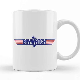 Baskı Dükkanı Baywatch Top Gun Logo Kupa