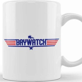 Baskı Dükkanı Baywatch Top Gun Logo Kupa