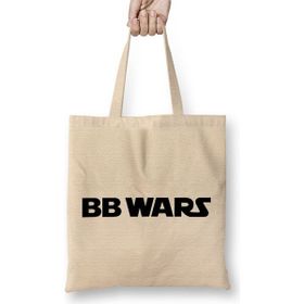 Baskı Dükkanı Bb Wars Yellow And White Bez Çanta