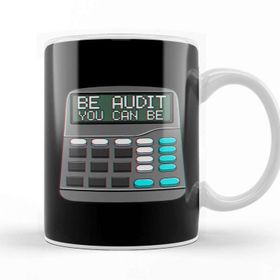 Baskı Dükkanı Be Audit You Can Be Funny Accountant Auditor Pun Kupa