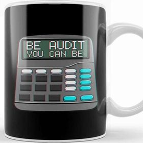 Baskı Dükkanı Be Audit You Can Be Funny Accountant Auditor Pun Kupa