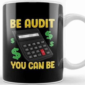 Baskı Dükkanı Be Audit You Can Be Funny Accountant Auditor Pun Kupa