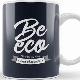 Baskı Dükkanı Be Eco This is the Only Planet with Chocolate Kupa
