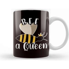 Baskı Dükkanı Be Queen Funny Honey Bee Beautiful Beekeeper Honeycomb Bees Kupa