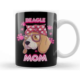 Baskı Dükkanı Beagle Mom Proud Owner Kupa