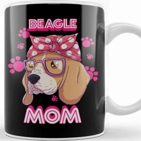 Baskı Dükkanı Beagle Mom Proud Owner Kupa