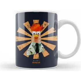 Baskı Dükkanı Beaker Retro Japanese Muppets Kupa