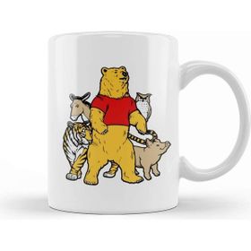 Baskı Dükkanı Bear And Friends Winnie the Pooh Kupa