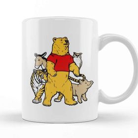 Baskı Dükkanı Bear And Friends Winnie the Pooh Kupa
