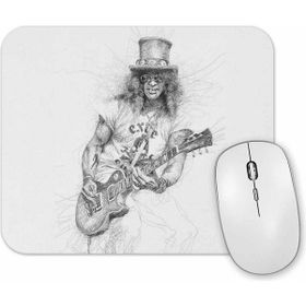 Baskı Dükkanı Beard Skull Mouse Pad