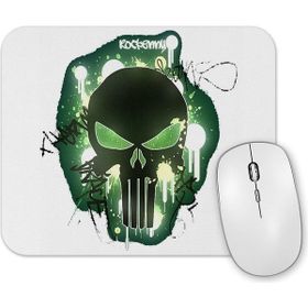 Baskı Dükkanı Beard Skull Mouse Pad
