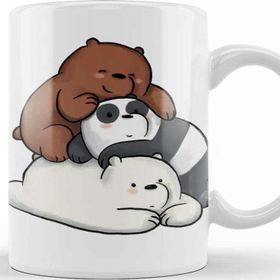 Baskı Dükkanı Bears Love We Bare Bears Kupa