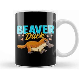 Baskı Dükkanı Beaver Duck Platypus Pun Cute Duck Billed Platypus Kupa