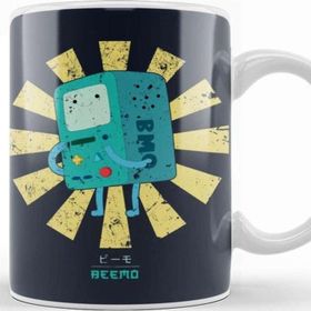 Baskı Dükkanı Beemo Retro Japanese Adventure Time Kupa Bardak