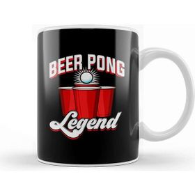 Baskı Dükkanı Beer Pong Legend Funny Beirut Beerpong College Kupa