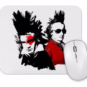 Baskı Dükkanı Beethoven Mozart Punk Mouse Pad