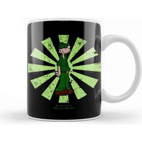 Baskı Dükkanı Beetle Bailey Retro Japanese Kupa