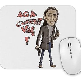 Baskı Dükkanı Behzat Ç Aga Cinayet Var Mouse Pad