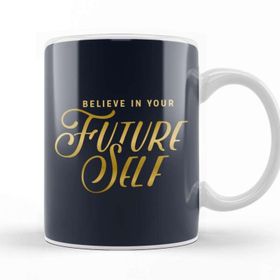 Baskı Dükkanı Belief Believe In Your Future Self Kupa