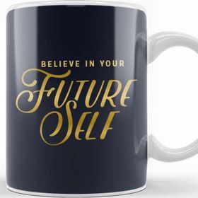Baskı Dükkanı Belief Believe In Your Future Self Kupa