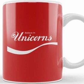 Baskı Dükkanı Believe In Unicorns Coke Mix Kupa